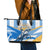 Argentina Revolution Day Leather Tote Bag Sol de Mayo Warrior