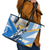 Argentina Revolution Day Leather Tote Bag Sol de Mayo Warrior - Wonder Print Shop