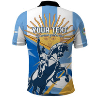 Argentina Revolution Day Polo Shirt Sol de Mayo Warrior - Wonder Print Shop