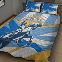 Argentina Revolution Day Quilt Bed Set Sol de Mayo Warrior - Wonder Print Shop