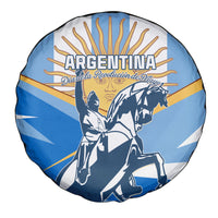 Argentina Revolution Day Spare Tire Cover Sol de Mayo Warrior - Wonder Print Shop
