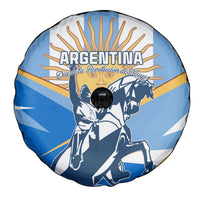 Argentina Revolution Day Spare Tire Cover Sol de Mayo Warrior - Wonder Print Shop