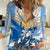 Argentina Revolution Day Women Casual Shirt Sol de Mayo Warrior - Wonder Print Shop