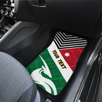 Jordan Independence Day Car Mats Jordanie Folk Pattern Flag Style - Wonder Print Shop