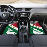 Jordan Independence Day Car Mats Jordanie Folk Pattern Flag Style - Wonder Print Shop