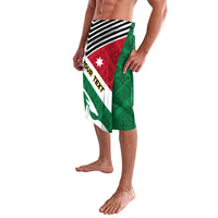 Jordan Independence Day Lavalava Jordanie Folk Pattern Flag Style - Wonder Print Shop