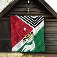 Jordan Independence Day Quilt Jordanie Folk Pattern Flag Style - Wonder Print Shop