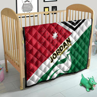 Jordan Independence Day Quilt Jordanie Folk Pattern Flag Style - Wonder Print Shop