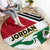 Jordan Independence Day Round Carpet Jordanie Folk Pattern Flag Style