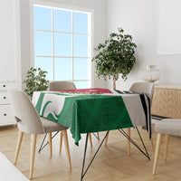 Jordan Independence Day Tablecloth Jordanie Folk Pattern Flag Style - Wonder Print Shop