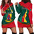 Cameroon Hoodie Dress Cameroun Coat Of Arms Mix African Pattern - Wonder Print Shop