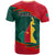 Cameroon T Shirt Cameroun Coat Of Arms Mix African Pattern - Wonder Print Shop