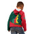 Personalised Cameroon Kid Hoodie Cameroun Coat Of Arms Mix African Pattern - Wonder Print Shop