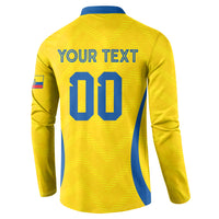 Custom Ecuador 2026 World Football Button Sweatshirt La Tri Go Champion Yellow Edition