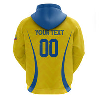 Custom Ecuador 2026 World Football Hoodie La Tri Go Champion Yellow Edition