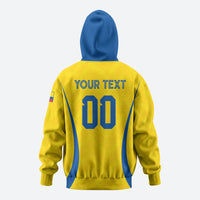 Custom Ecuador 2026 World Football Hoodie La Tri Go Champion Yellow Edition