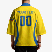 Custom Ecuador 2026 World Football Kimono La Tri Go Champion Yellow Edition