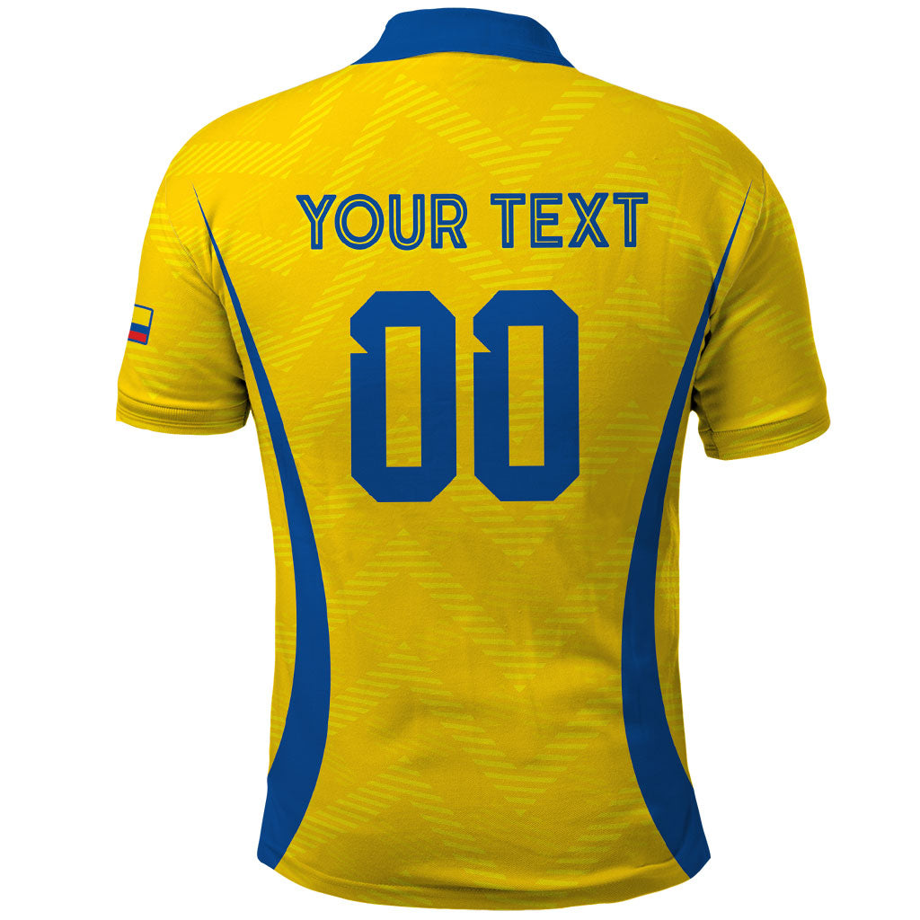 Custom Ecuador 2026 World Football Polo Shirt La Tri Go Champion Yellow Edition