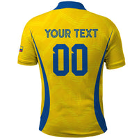 Custom Ecuador 2026 World Football Polo Shirt La Tri Go Champion Yellow Edition