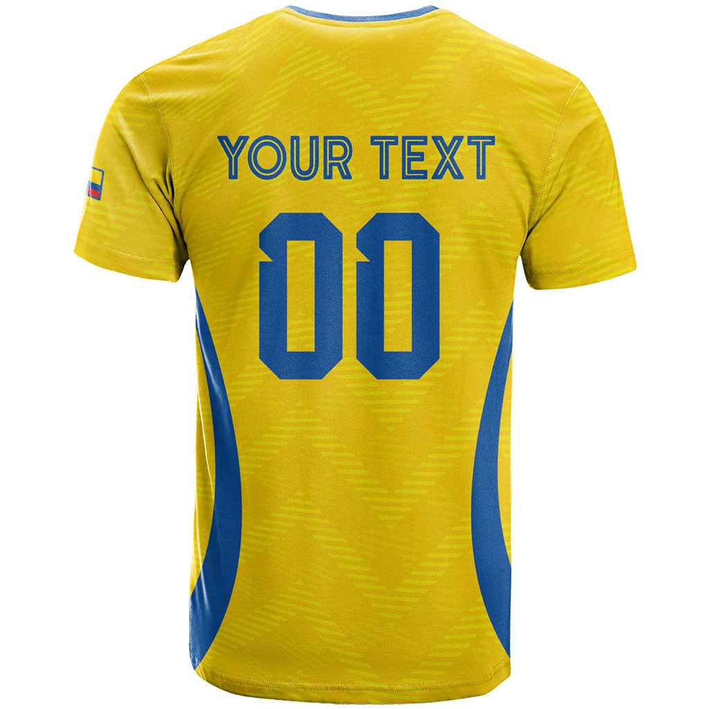 Custom Ecuador 2026 World Football T Shirt La Tri Go Champion Yellow Edition