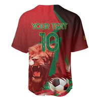 Custom Morocco 2026 World Football Baseball Jersey Together for One Goal Champions