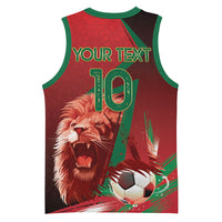 Custom Morocco 2026 World Football Basketball Jersey Together for One Goal Champions