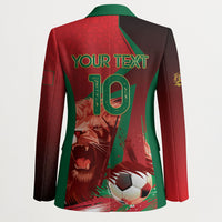 Custom Morocco 2026 World Football Blazer Together for One Goal Champions