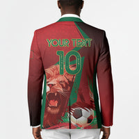 Custom Morocco 2026 World Football Blazer Together for One Goal Champions