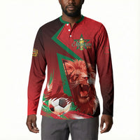 Custom Morocco 2026 World Football Button Sweatshirt Together for One Goal Champions