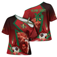 Custom Morocco 2026 World Football Cross Shoulder Shirt Together for One Goal Champions