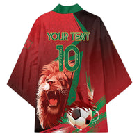Custom Morocco 2026 World Football Kimono Together for One Goal Champions