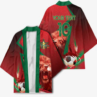 Custom Morocco 2026 World Football Kimono Together for One Goal Champions