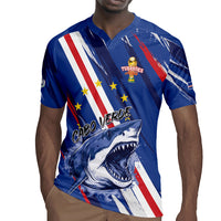 Custom World Football 2026 Cabo Verde Rugby Jersey Tubaroes Azuis Victory