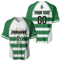 Custom Zimbabwe Rugby 3rd Africa Cup Baseball Jersey The Sables Back-to-Back Champions