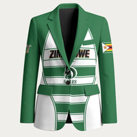 Custom Zimbabwe Rugby 3rd Africa Cup Blazer The Sables Back-to-Back Champions