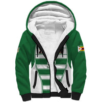 Custom Zimbabwe Rugby 3rd Africa Cup Sherpa Hoodie The Sables Back-to-Back Champions