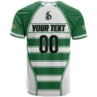 Custom Zimbabwe Rugby 3rd Africa Cup T shirt The Sables Back-to-Back Champions