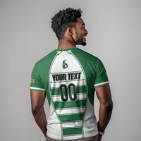 Custom Zimbabwe Rugby 3rd Africa Cup T shirt The Sables Back-to-Back Champions