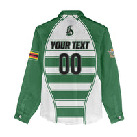 Custom Zimbabwe Rugby 3rd Africa Cup Women Casual Shirt The Sables Back-to-Back Champions