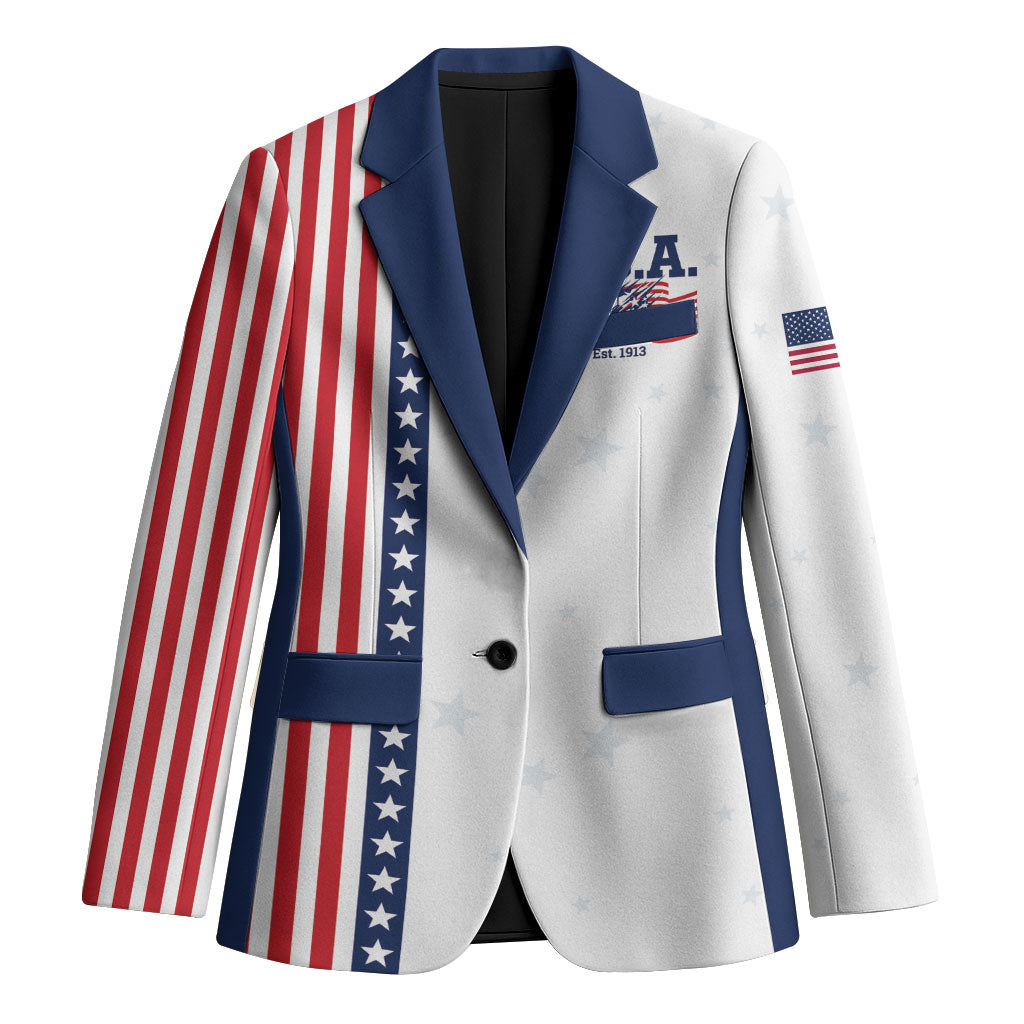 Personalized Soccer USA Est 1913 Blazer Patriotic United States