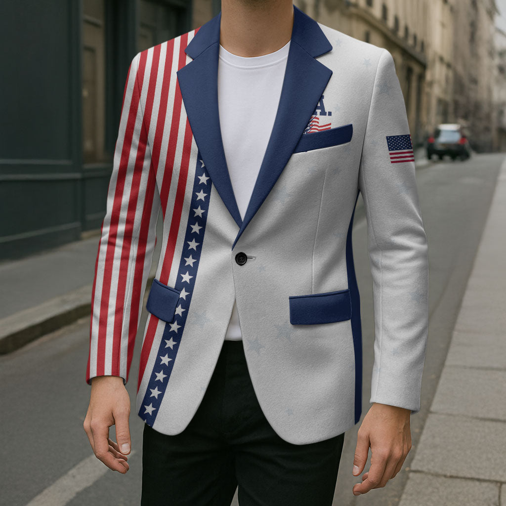 Personalized Soccer USA Est 1913 Blazer Patriotic United States