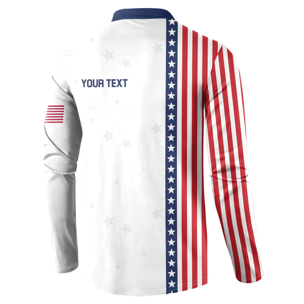 Personalized Soccer USA Est 1913 Button Sweatshirt Patriotic United States