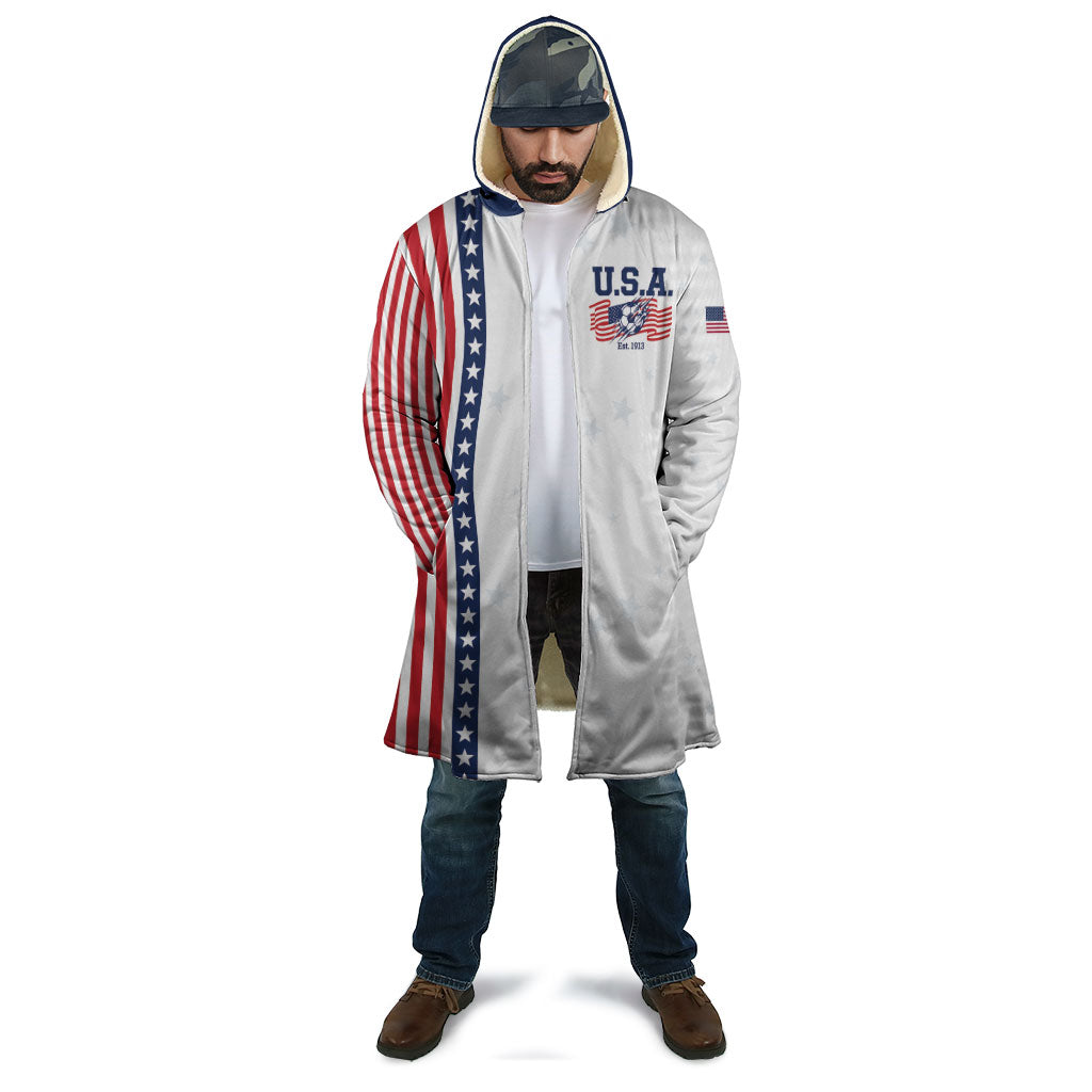 Personalized Soccer USA Est 1913 Cloak Patriotic United States