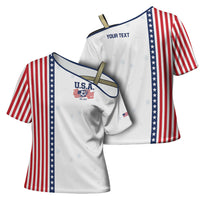 Personalized Soccer USA Est 1913 Cross Shoulder Shirt Patriotic United States