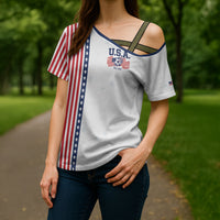 Personalized Soccer USA Est 1913 Cross Shoulder Shirt Patriotic United States