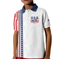 Personalized Soccer USA Est 1913 Kid Polo Shirt Patriotic United States