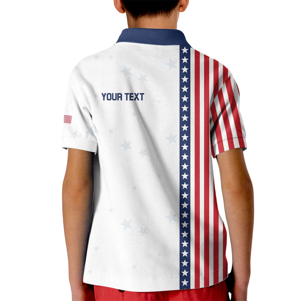 Personalized Soccer USA Est 1913 Kid Polo Shirt Patriotic United States