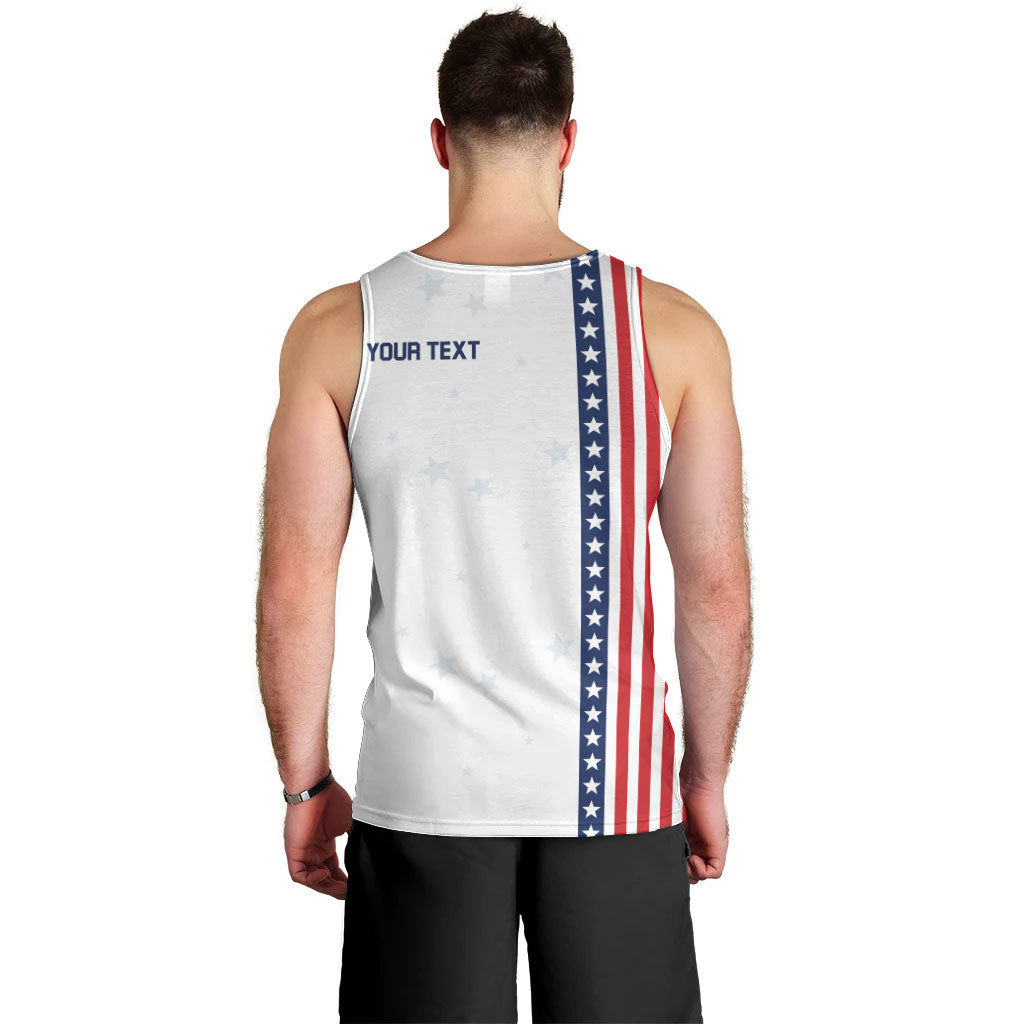 Personalized Soccer USA Est 1913 Men Tank Top Patriotic United States