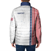 Personalized Soccer USA Est 1913 Padded Jacket Patriotic United States
