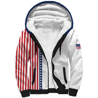 Personalized Soccer USA Est 1913 Sherpa Hoodie Patriotic United States